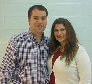 Youth Group Directors Laura and Mackenzie Murphy during the City Night Tour event held December 18, 2015.