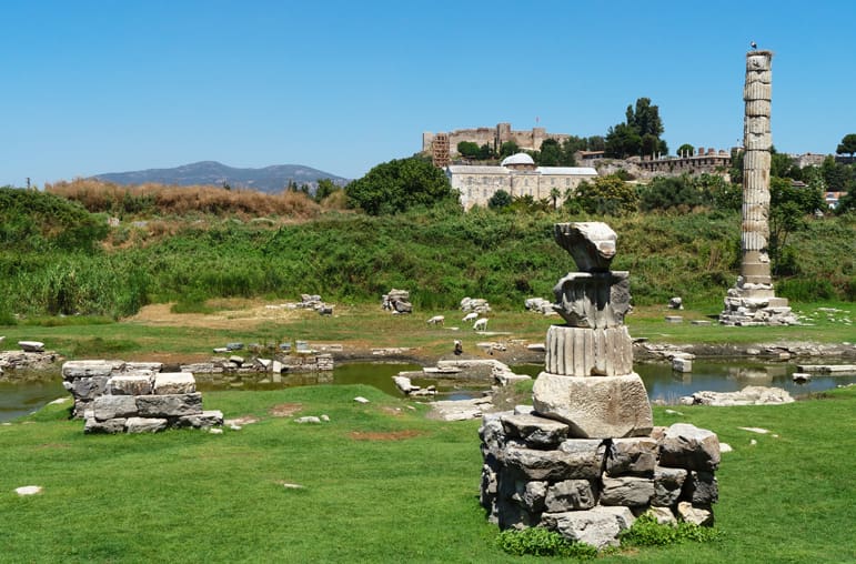 Ephesus, ancient temple of Artemis, Diana