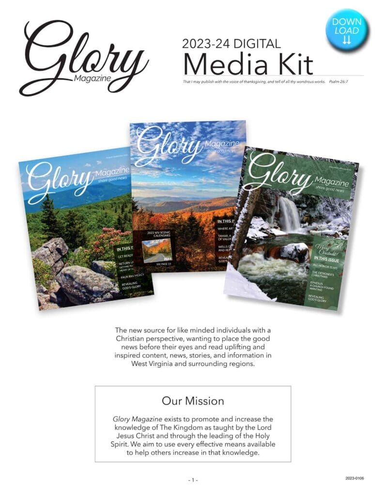 Glory Magazine Digital Media Kit